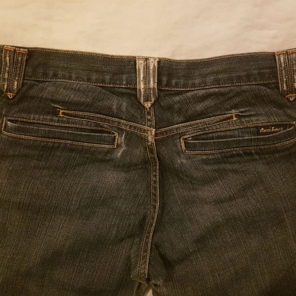 Made in USA | Guess Premium Dark Blue Jeans w/ Back Pocket Flaps - 26 - Picture 6 of 15